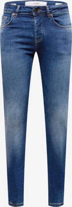 Skinny Fit Skinny Jeans U2 Mænd Blå