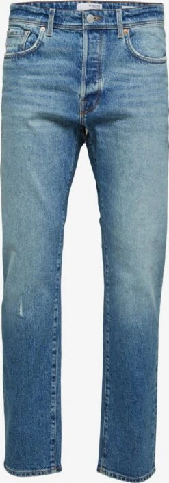 Selected Homme Tapered Leg Tapered Jeans Mænd Blå