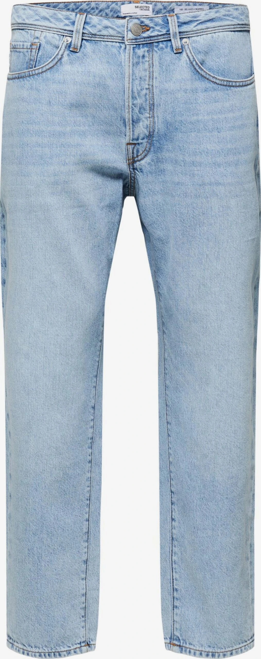 Selected Homme Tapered Leg Tapered Jeans Aldu Mænd Blå