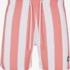 URBAN CLASSICS Badetøj Badeshorts Mænd Pink / Hvid