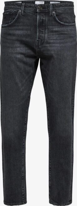 Selected Homme Straight Leg Regular Jeans Toby Mænd Grå