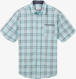 Tom Tailor Ternede Skjorter Regular Fit Skjorte Mænd Aqua