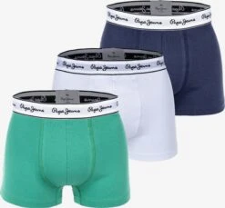 Pepe Jeans Boxershorts Boksershorts Mænd Mørkeblå / Grøn / Hvid