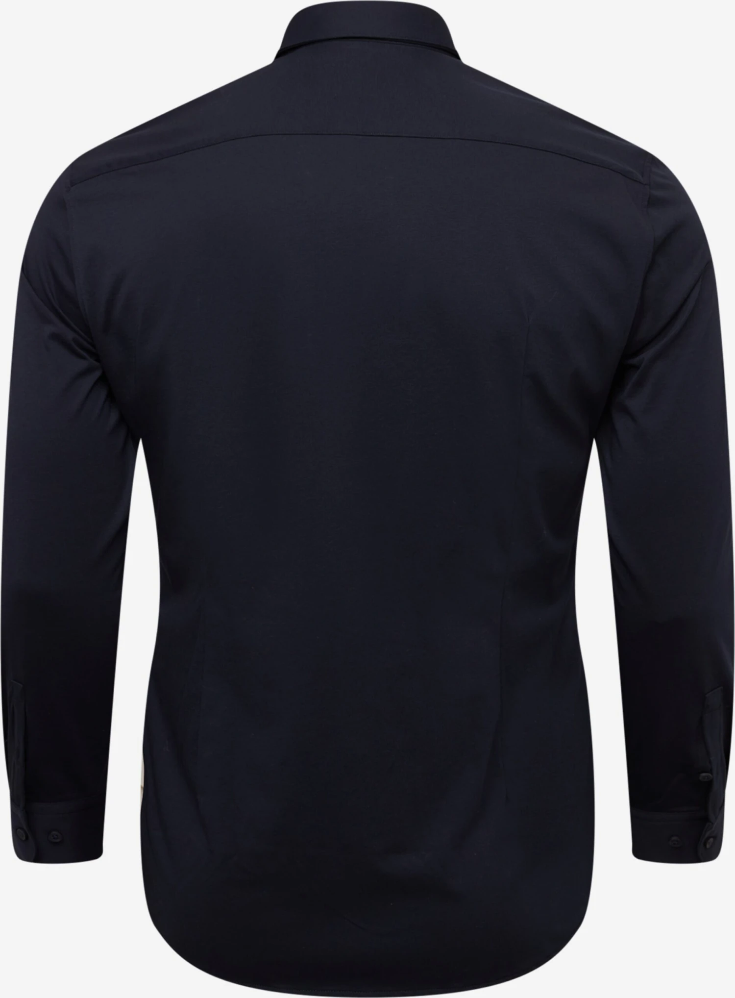 Business Skjorter Slim Fit Forretningsskjorte Hank Mænd Mørkeblå - Billede 2