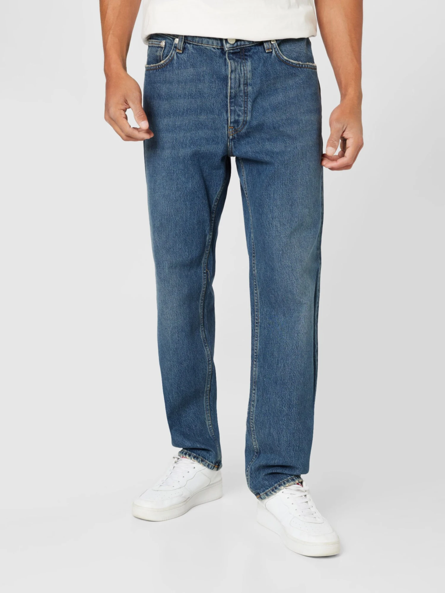 Straight Leg Regular Jeans Archer Mænd Blå - Billede 3