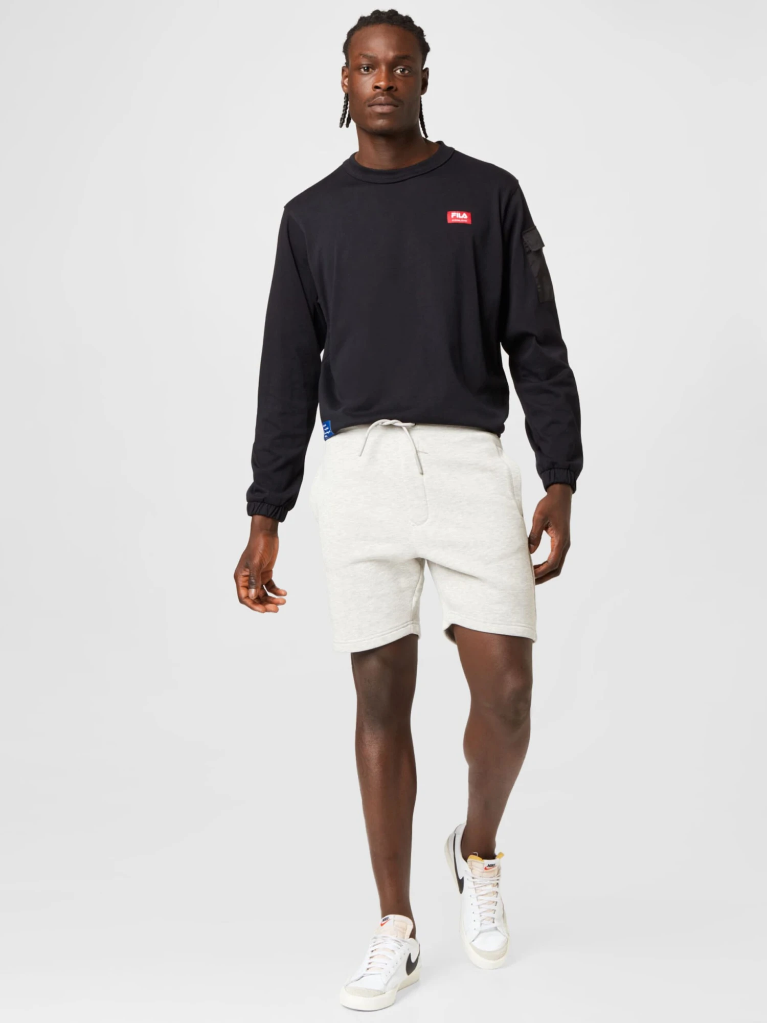 Kronstadt Træningsshorts Regular Bukser Knox Mænd Lysegrå - Billede 5