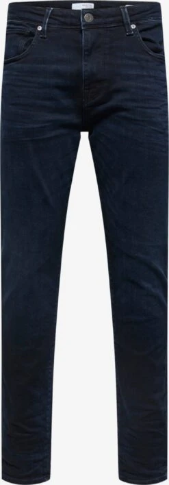 Selected Homme Straight Leg Regular Jeans LEON Mænd Mørkeblå