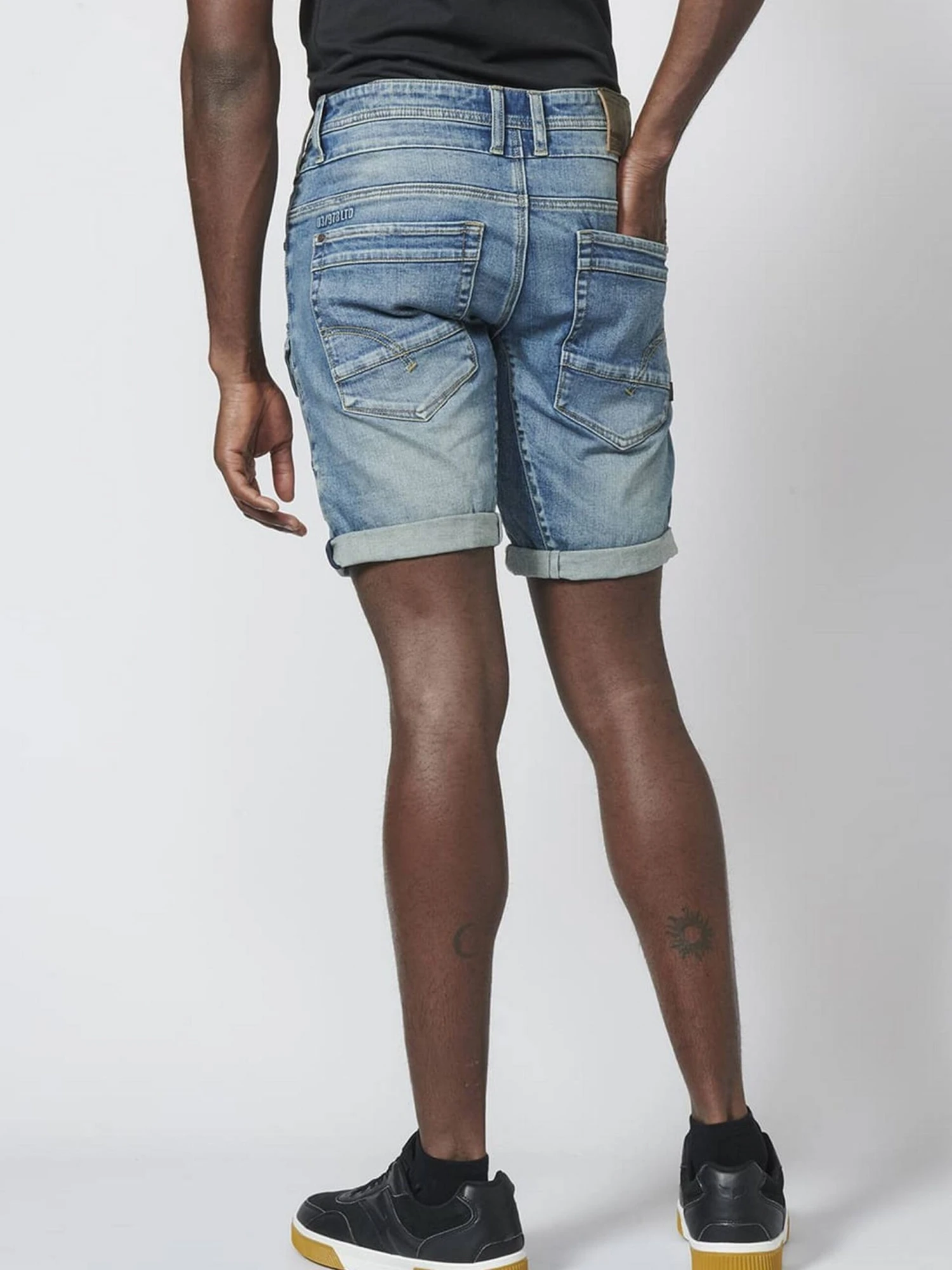 Koroshi Cargoshorts Regular Cargojeans Mænd Blå - Billede 6