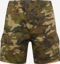 COTTON ON Cargoshorts Wide Leg Cargobukser Worker Mænd Khaki / Oliven