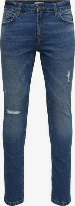 Only & Sons Skinny Fit Skinny Jeans Loom Mænd Ensian