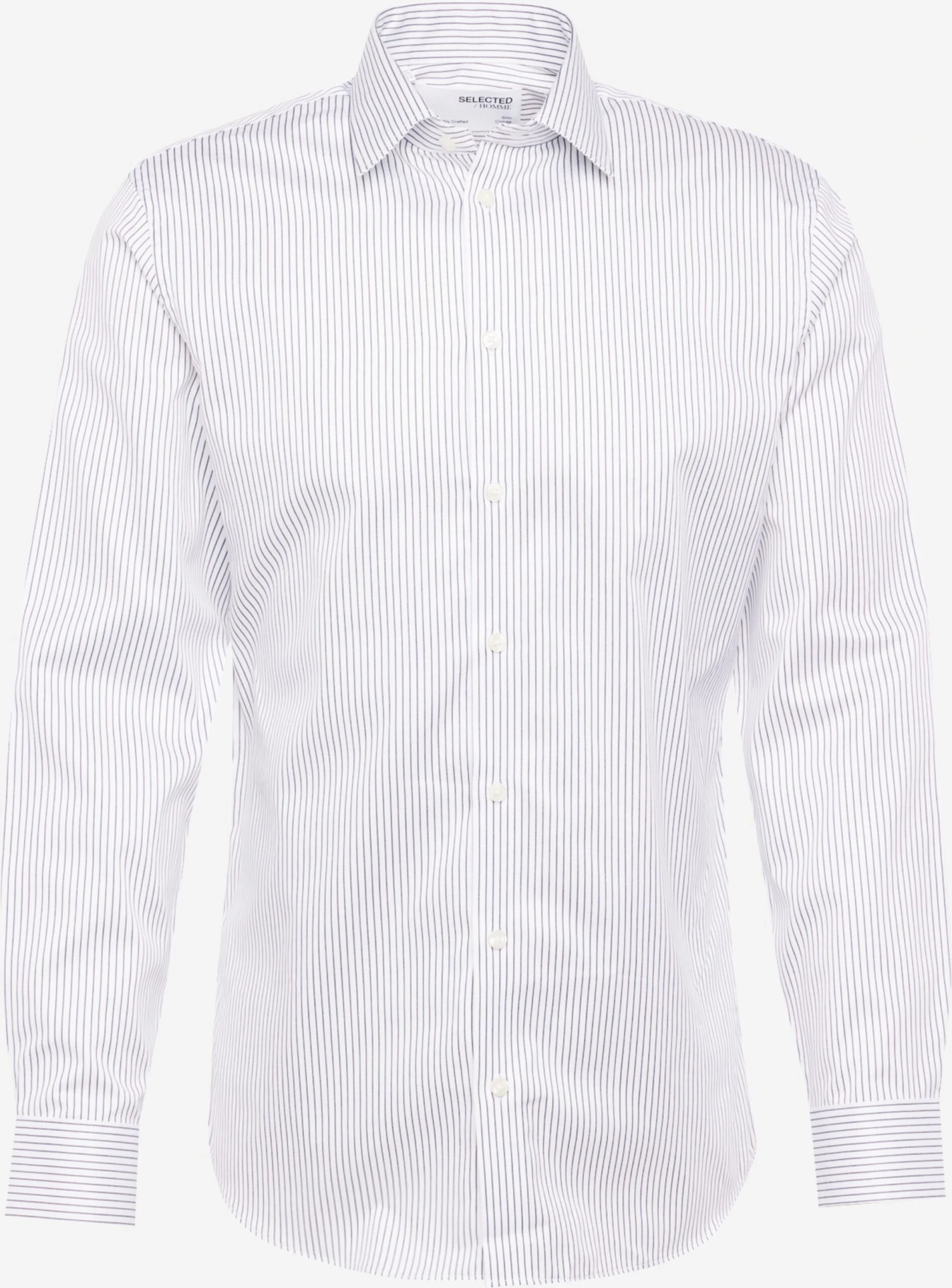 Selected Homme Casual Skjorter Slim Fit Skjorte ETHAN Mænd Hvid