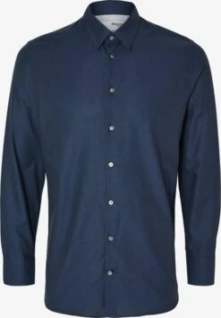 Selected Homme Casual Skjorter Regular Fit Skjorte Mænd Navy