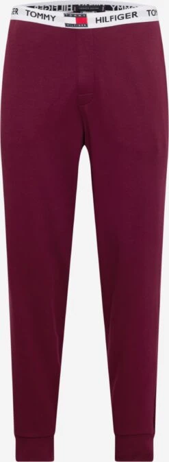 Nattøj Tapered Pyjamasbukser Mænd Rød