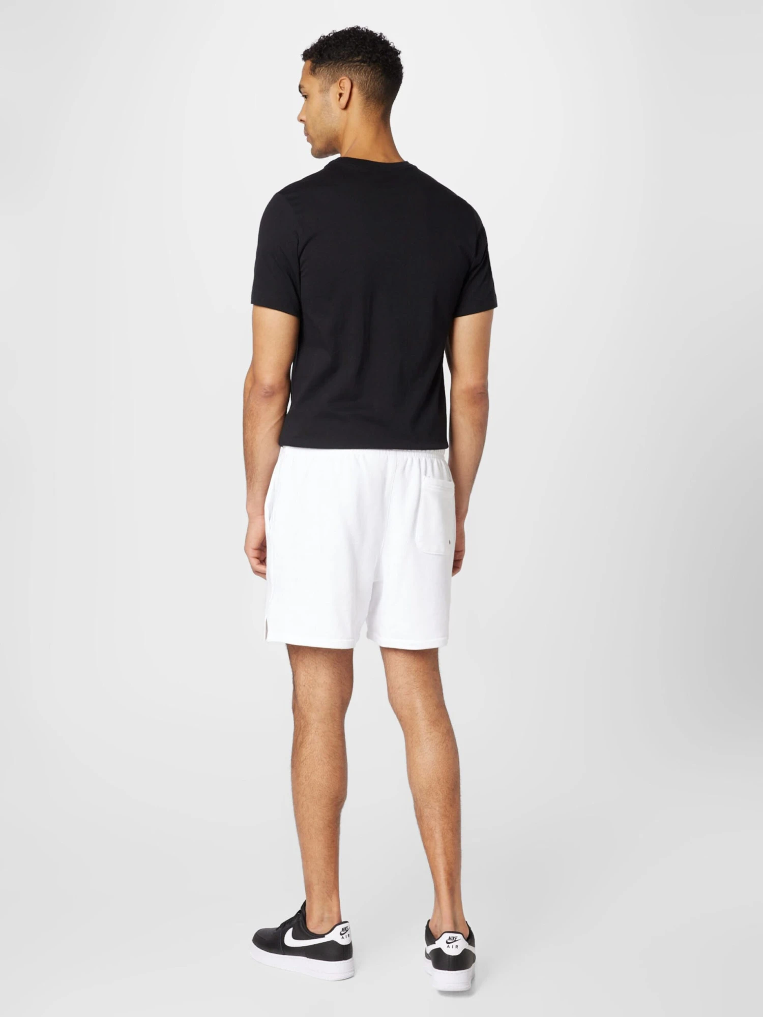 Nike Sportswear Træningsshorts Regular Bukser CLUB Mænd Hvid - Billede 4