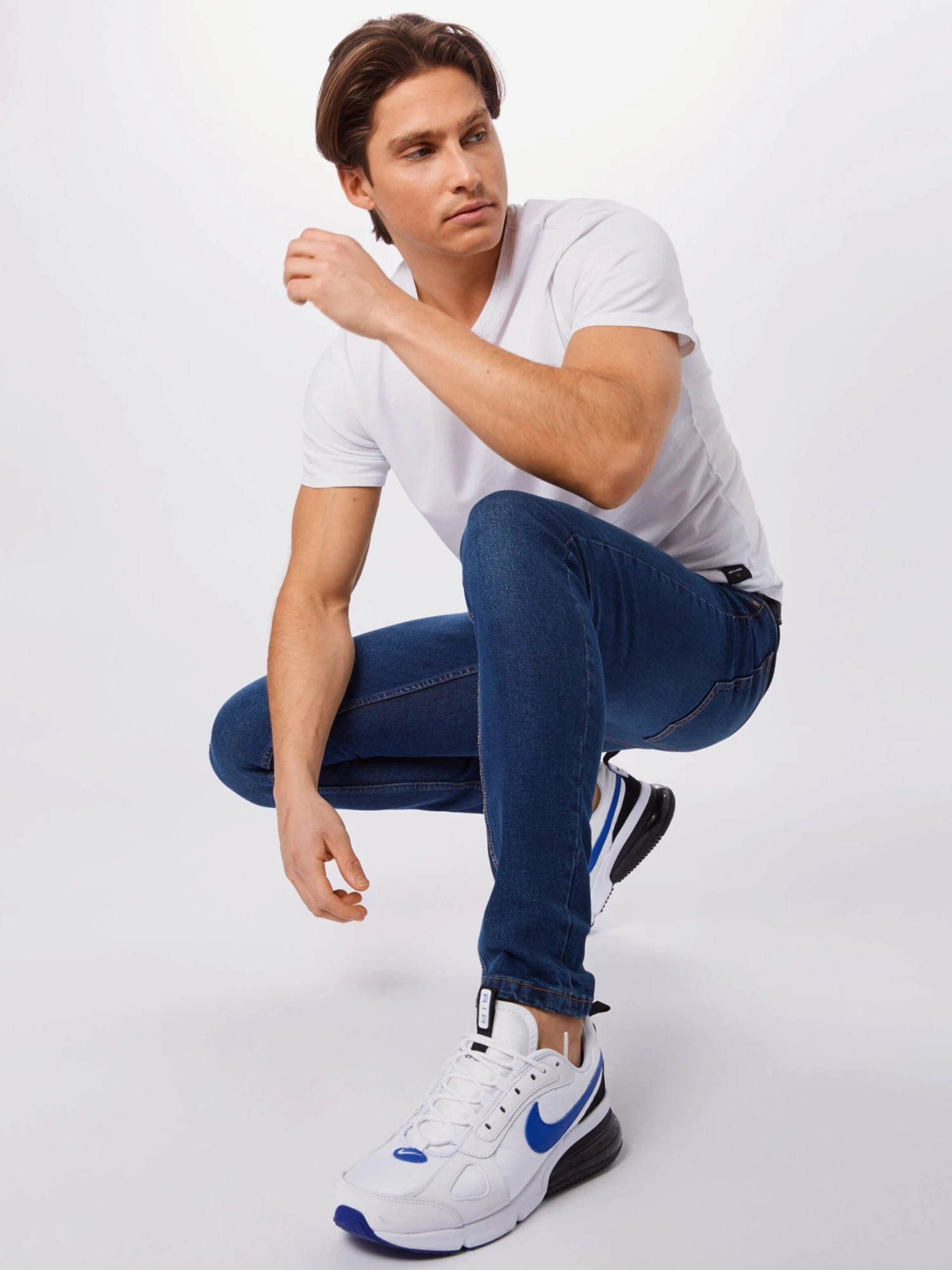 Denim Project Slim Fit Slimfit Jeans Mr. Red Mænd Blå - Billede 4