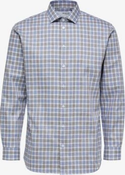 Selected Homme Ternede Skjorter Regular Fit Skjorte Mænd Lysebrun