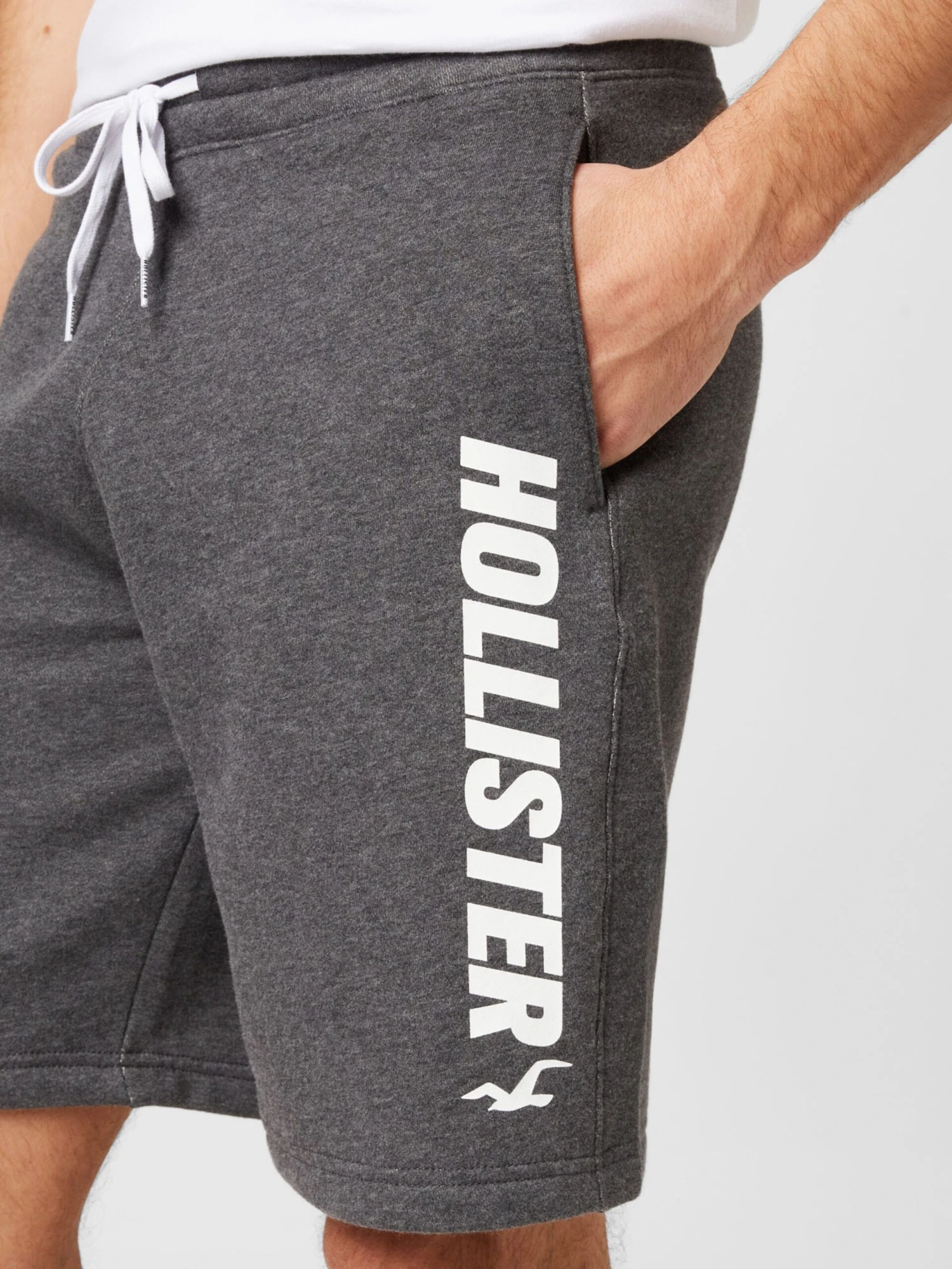 Hollister Træningsshorts Regular Bukser Mænd Antracit - Billede 2