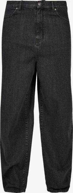 URBAN CLASSICS Straight Leg Regular Jeans 90‘s Mænd Sort