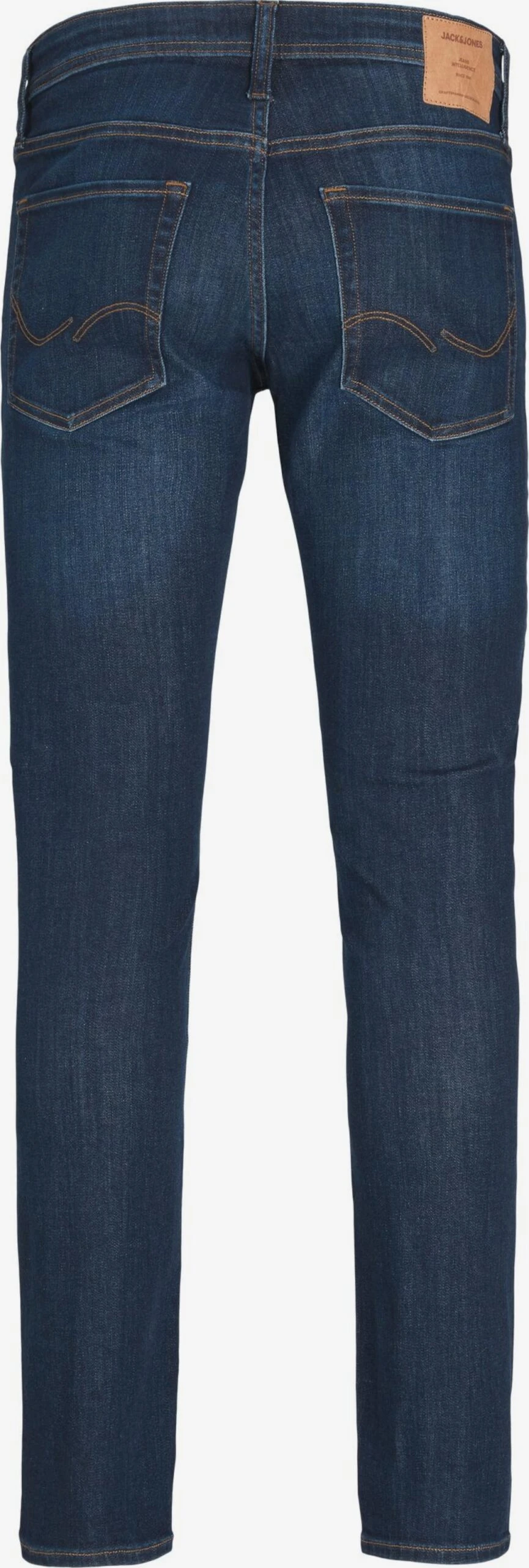 Jack & Jones Slim Fit Slimfit Jeans Glenn Mænd Mørkeblå - Billede 2