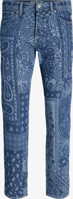 Jack & Jones Straight Leg Regular Jeans Chris Mænd Blå