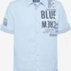 Camp David Casual Skjorter Regular Fit Skjorte Mænd Marin / Lyseblå