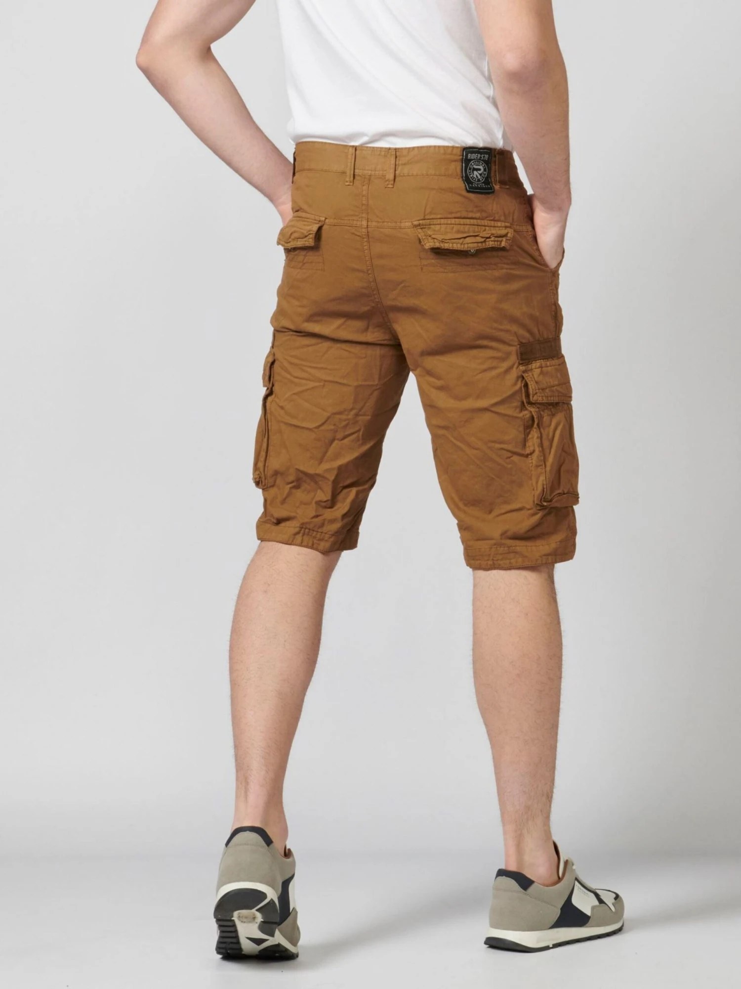 Koroshi Cargoshorts Regular Cargojeans Mænd Brun - Billede 5