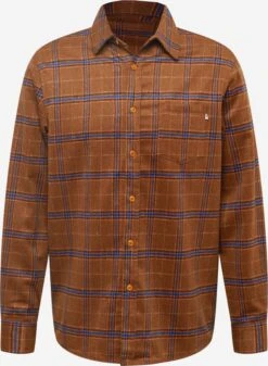 Ternede Skjorter Regular Fit Skjorte Alto Mænd Brun