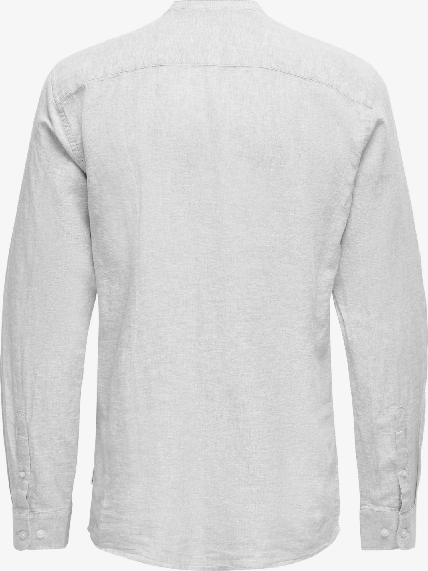 Only & Sons Casual Skjorter Regular Fit Skjorte Caiden Mænd Hvid-meleret - Billede 2
