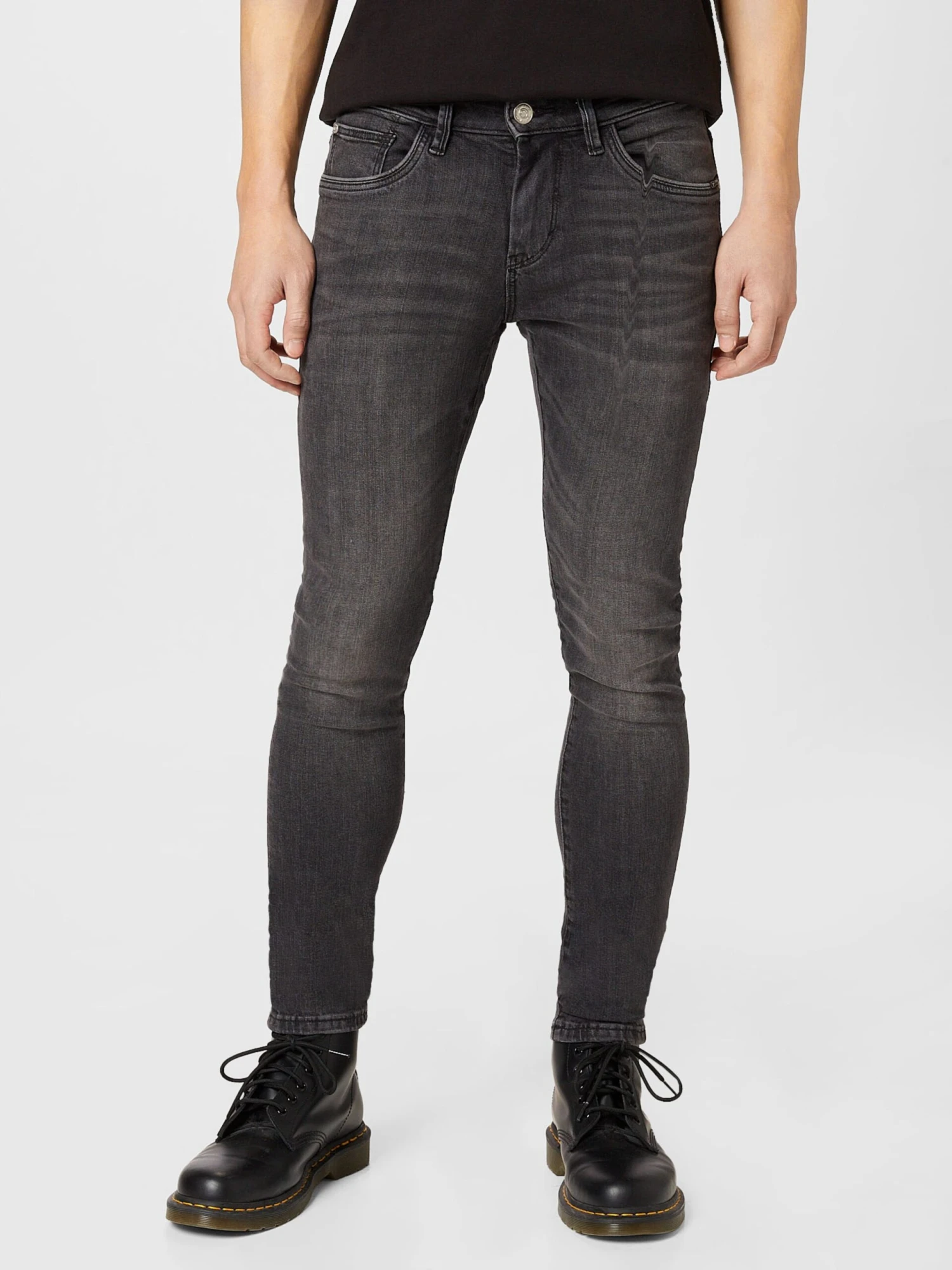 Tom Tailor Skinny Fit Skinny Jeans Troy Mænd Grå - Billede 3