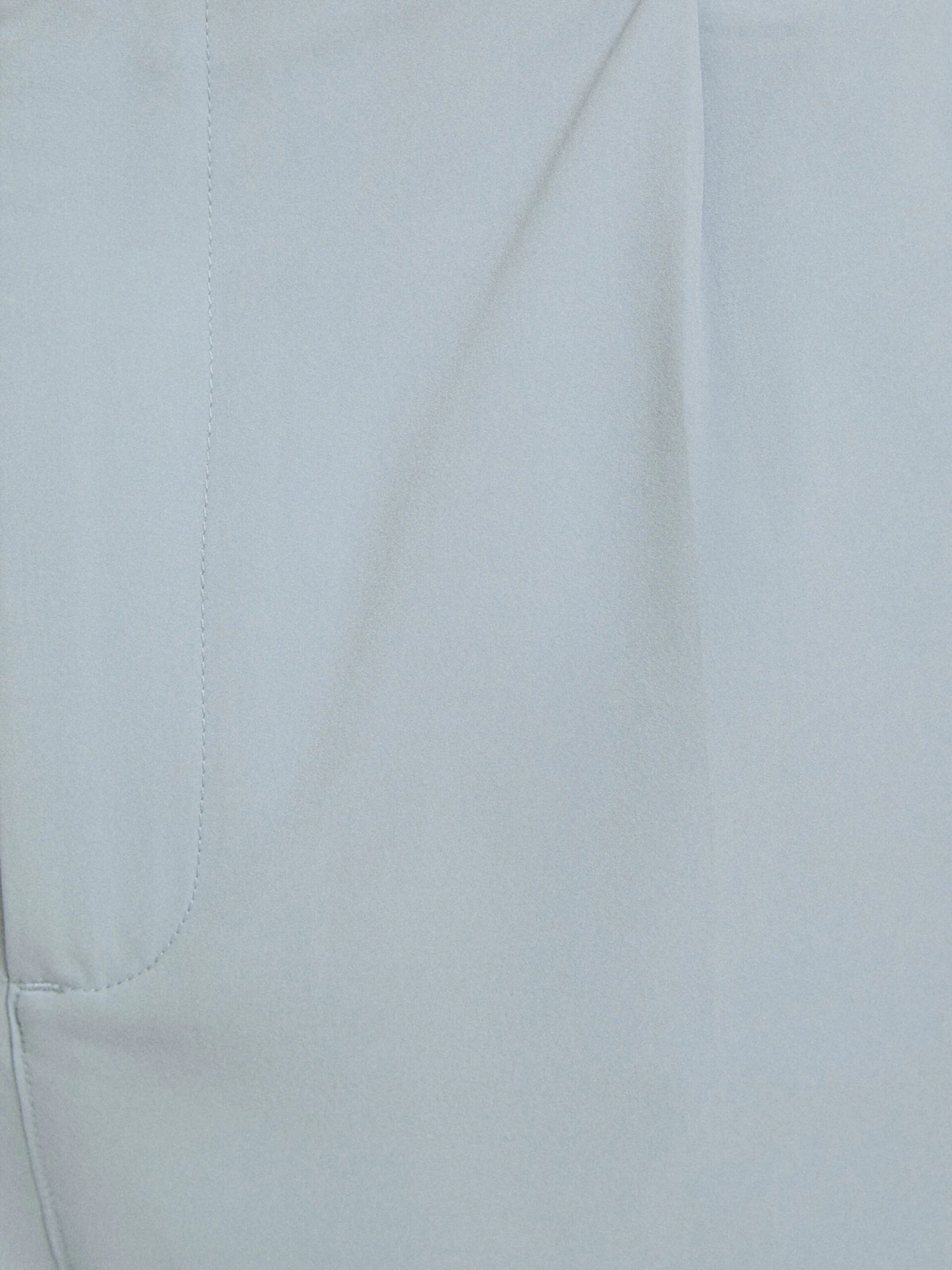 BERSHKA Chinoshorts Loosefit Bukser Med Lægfolder Mænd Røgblå - Billede 6