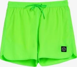 BERSHKA Badetøj Badeshorts Mænd Neongrøn