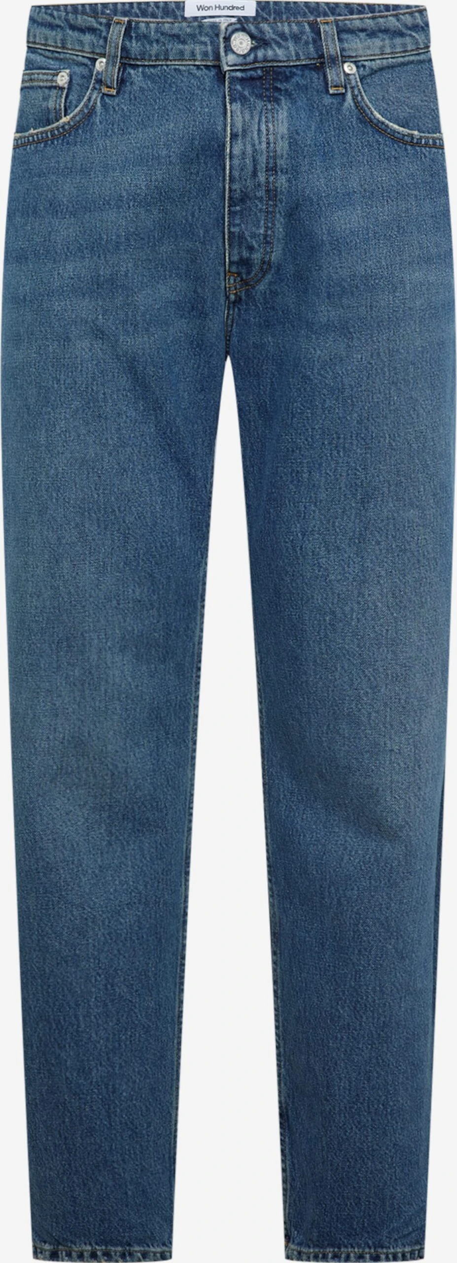 Straight Leg Regular Jeans Archer Mænd Blå