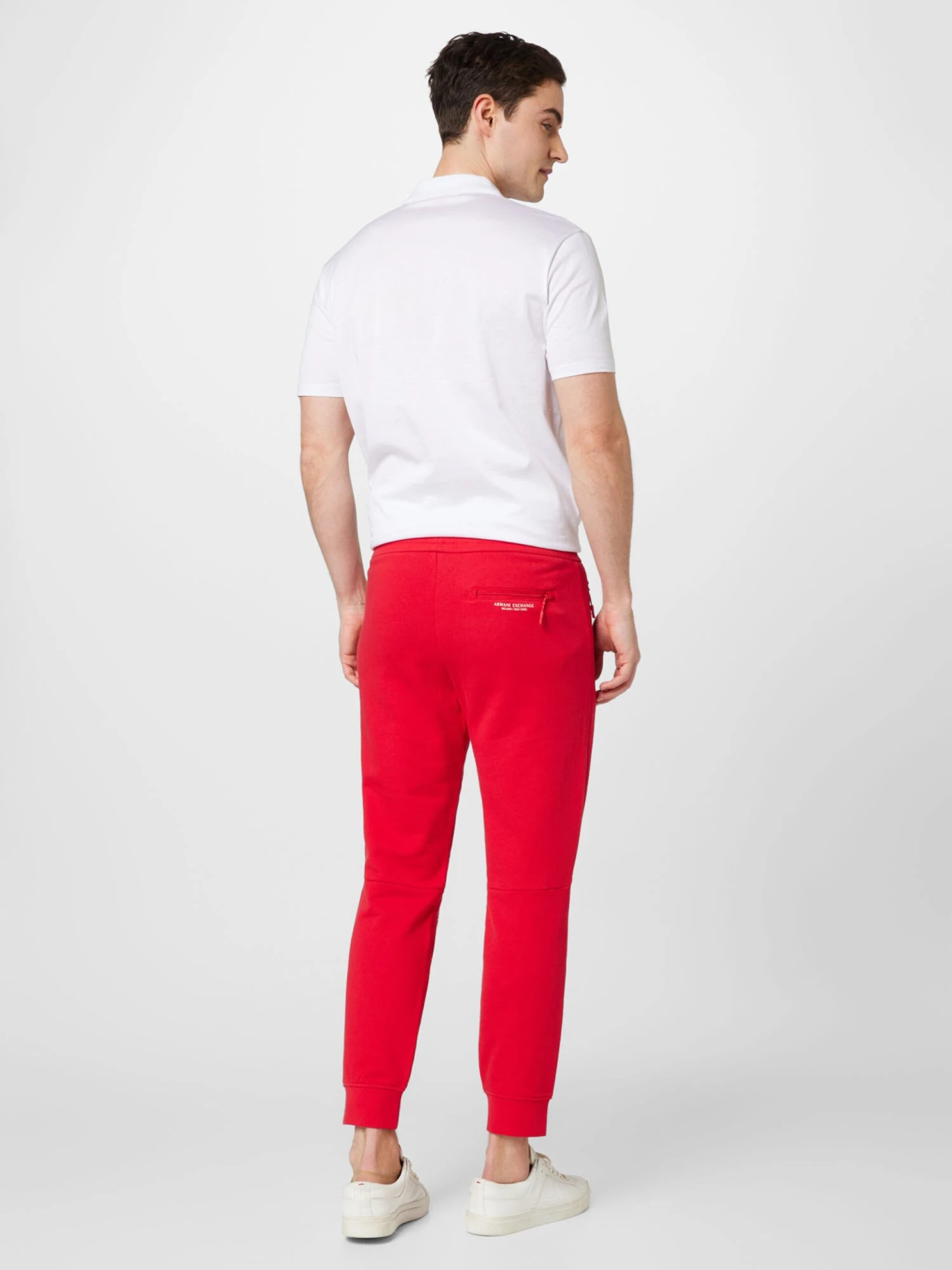 Armani Exchange Joggingbukser Tapered Bukser Mænd Rød - Billede 4