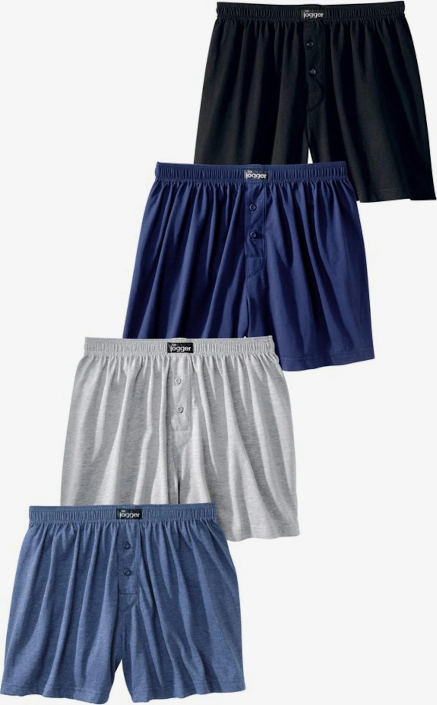 Boxershorts Boksershorts Mænd Marin / Navy / Grå