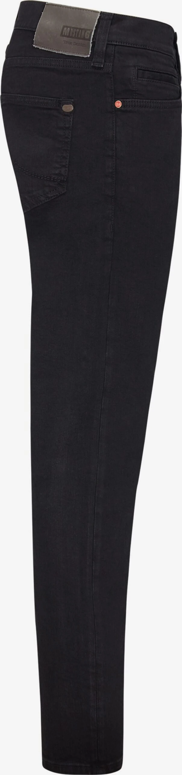 Mustang Skinny Fit Skinny Jeans Oregon Mænd Sort - Billede 4