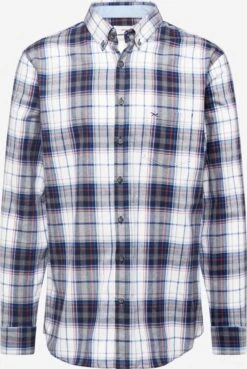 BRAX Ternede Skjorter Regular Fit Skjorte Daniel Mænd Hvid