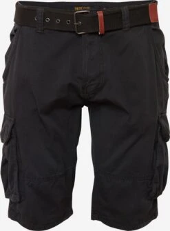 Indicode Jeans Cargoshorts Regular Cargobukser Monroe Mænd Sort
