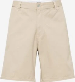 WEEKDAY Chinoshorts Loosefit Lærredsbukser Joel Mænd Beige