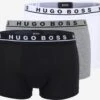 BOSS ORANGE Underbukser Boksershorts Power Mænd Grå-meleret / Sort / Hvid