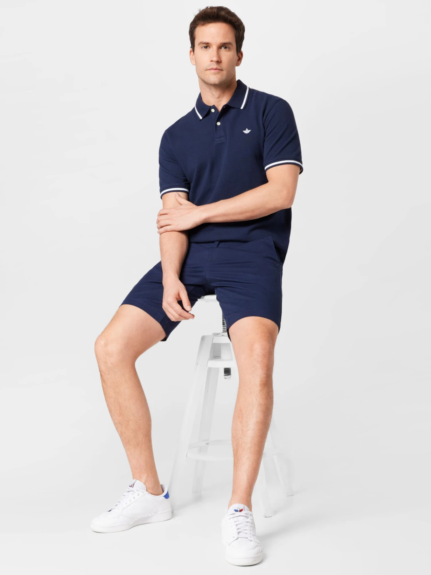 Dockers Chinoshorts Skinny Lærredsbukser Mænd Navy - Billede 5