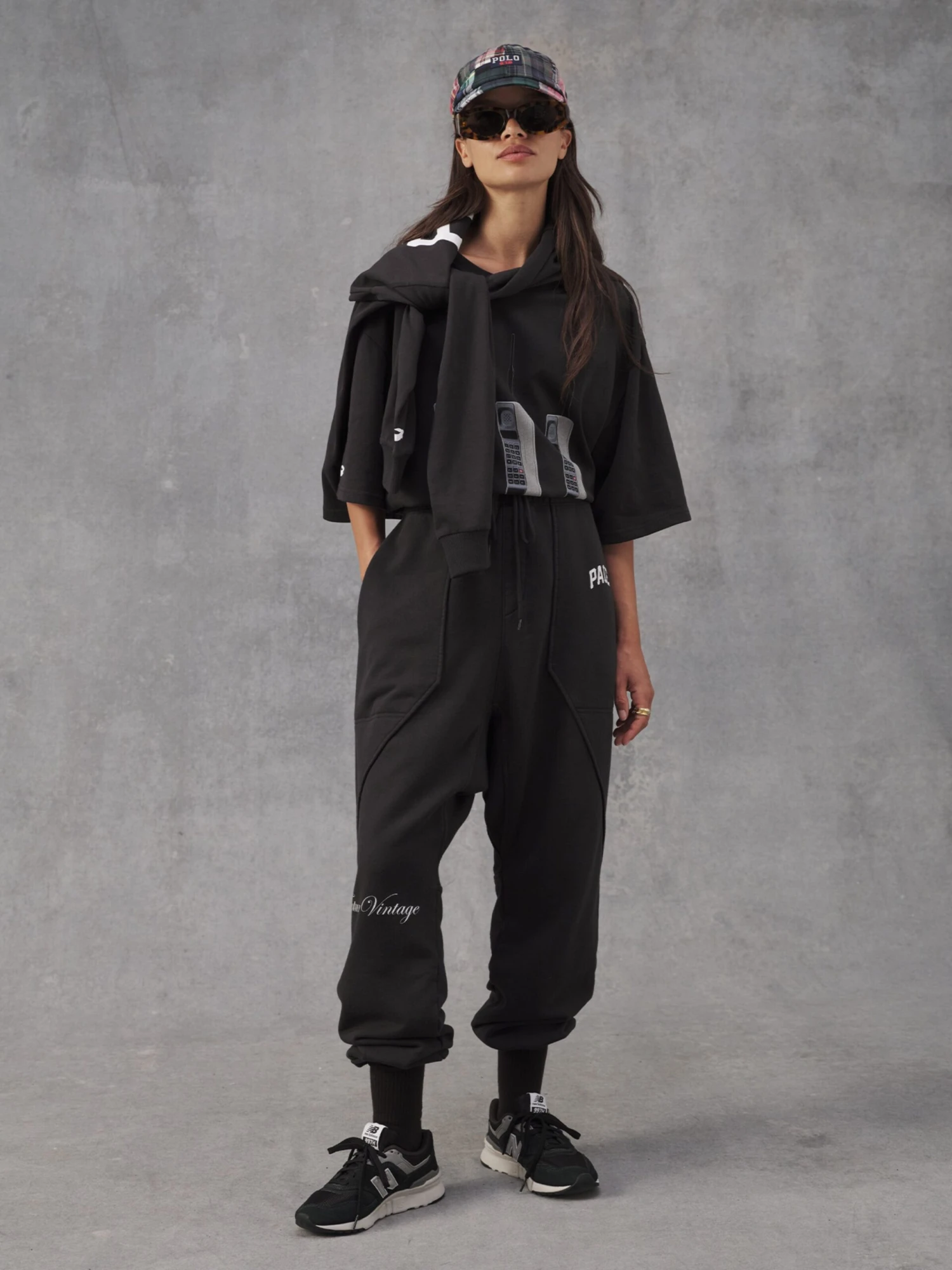 Joggingbukser Tapered Bukser Jonas Mænd Sort - Billede 8