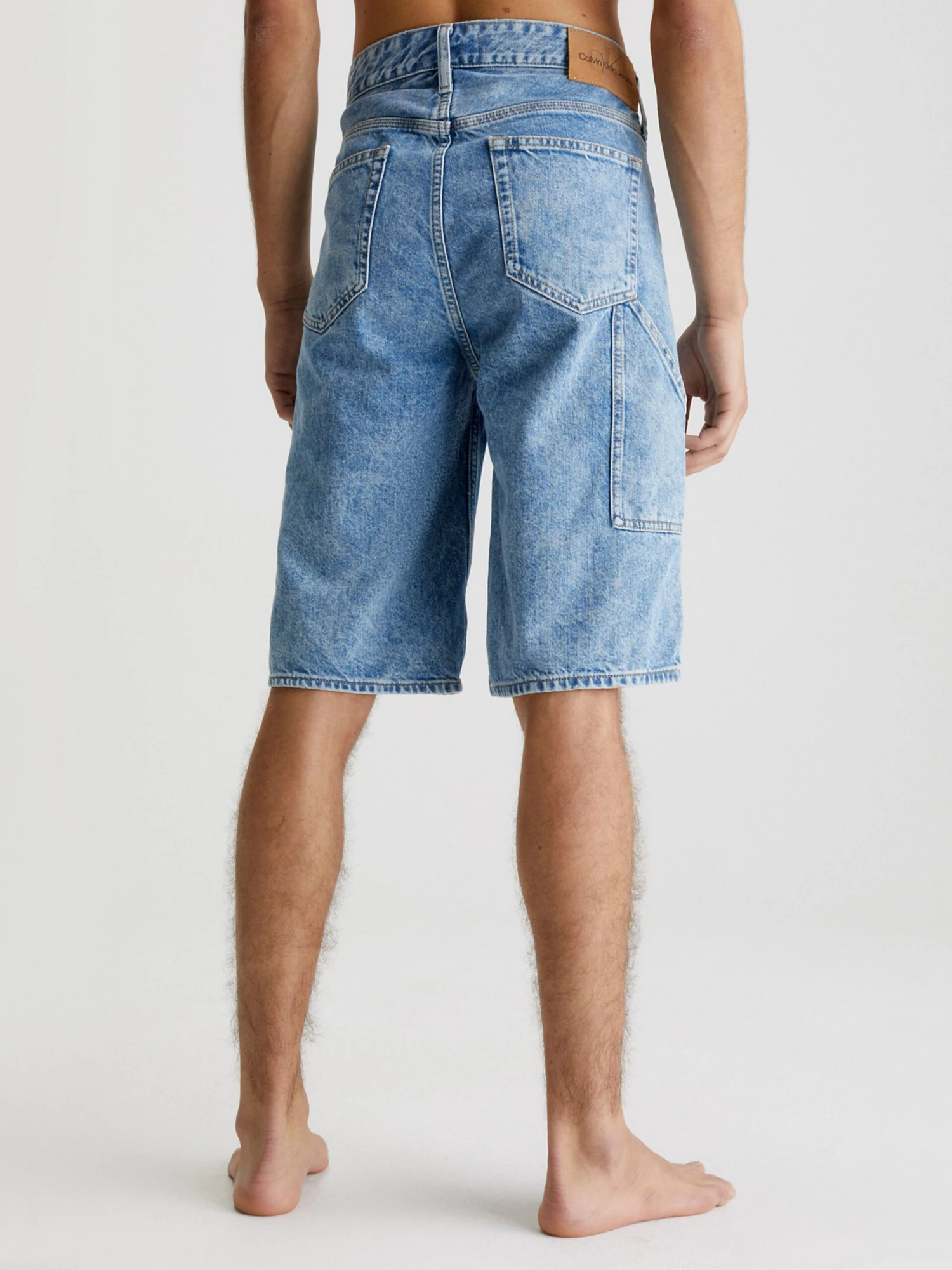 Calvin Klein Jeans Denimshorts Loosefit Bukser Mænd Blå - Billede 3