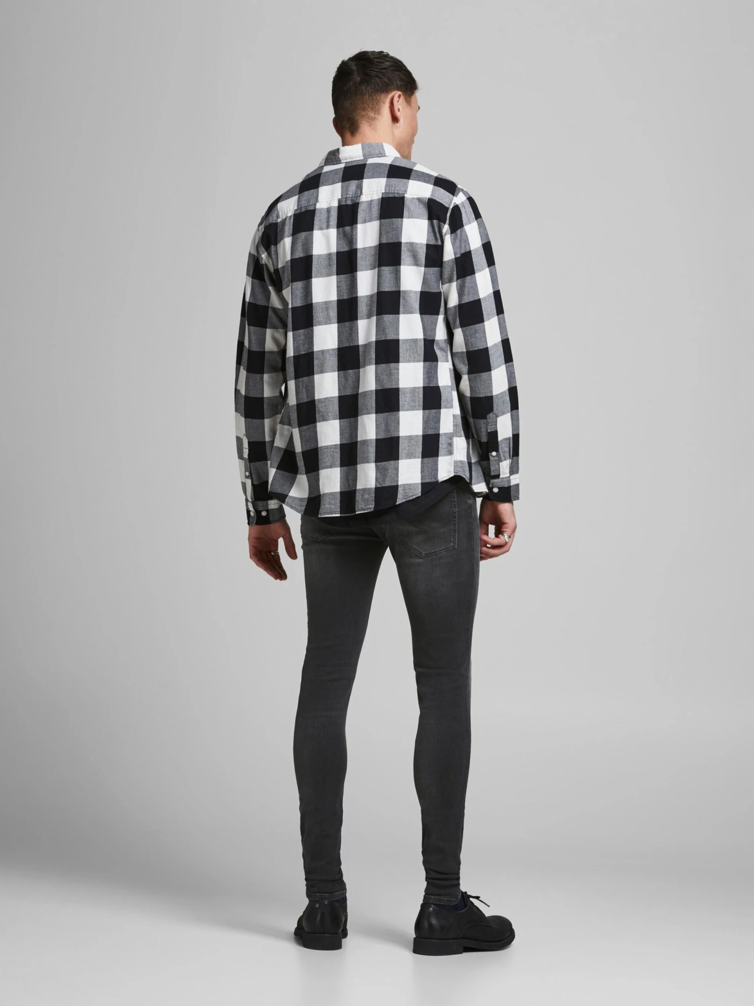 Jack & Jones Skinny Fit Skinny Jeans Tom Mænd Sort - Billede 5