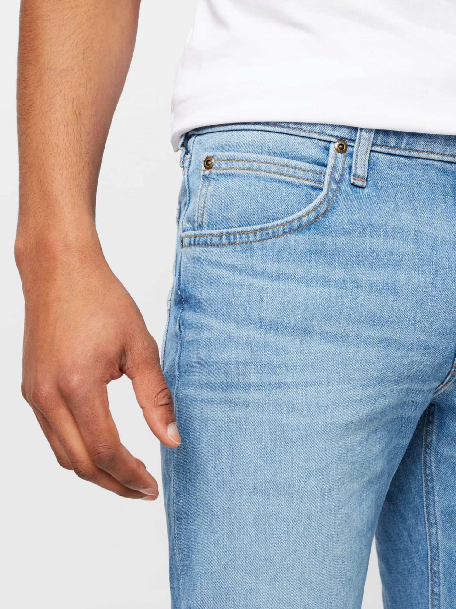 Lee Straight Leg Regular Jeans DAREN Mænd Blå - Billede 2