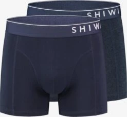 Shiwi Underbukser Regular Boksershorts Solid Mænd Navy