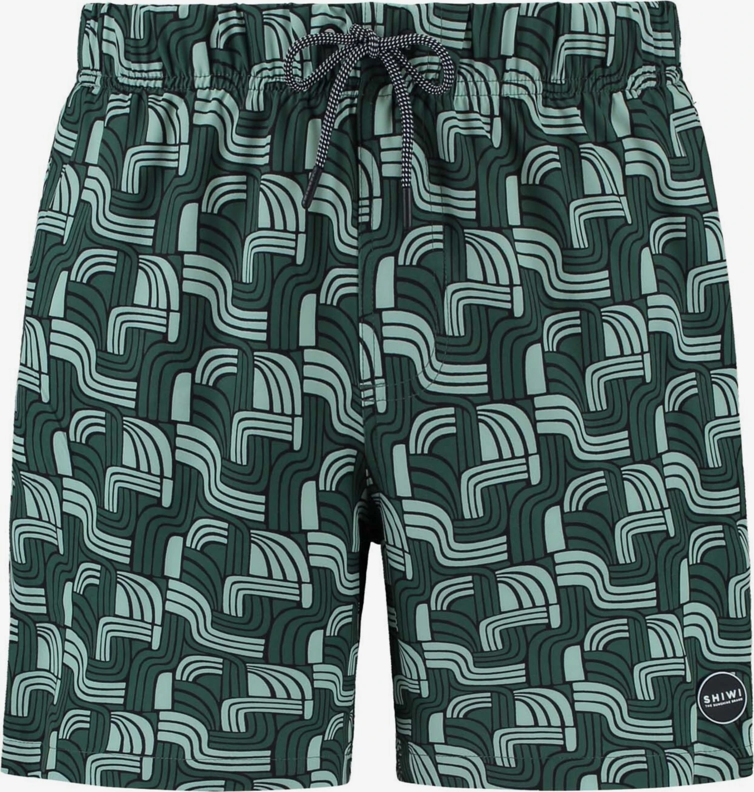 Shiwi Badetøj Badeshorts Pacific Surf 4-way Stretch Mænd Mint / Mørkegrøn