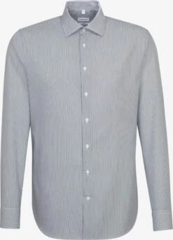 Seidensticker Business Skjorter Slim Fit Forretningsskjorte Mænd Mørkegrå