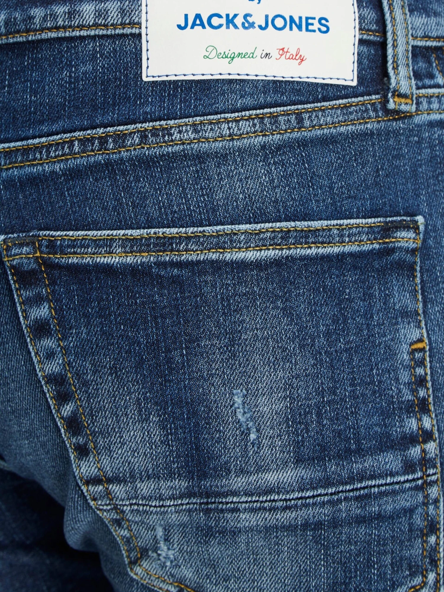 Jack & Jones Slim Fit Slimfit Jeans GLENN Mænd Blå - Billede 4