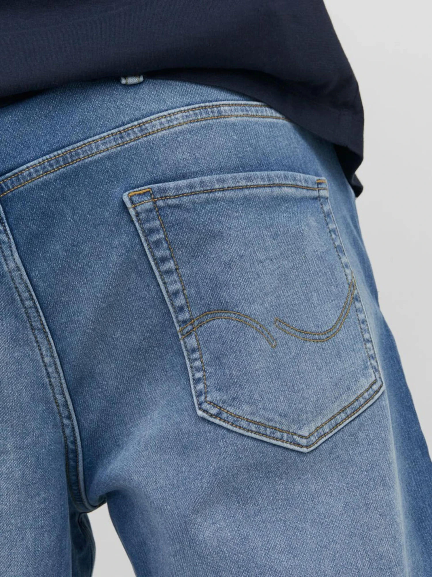Jack & Jones Loose Fit Loosefit Jeans Mike Mænd Blå - Billede 7