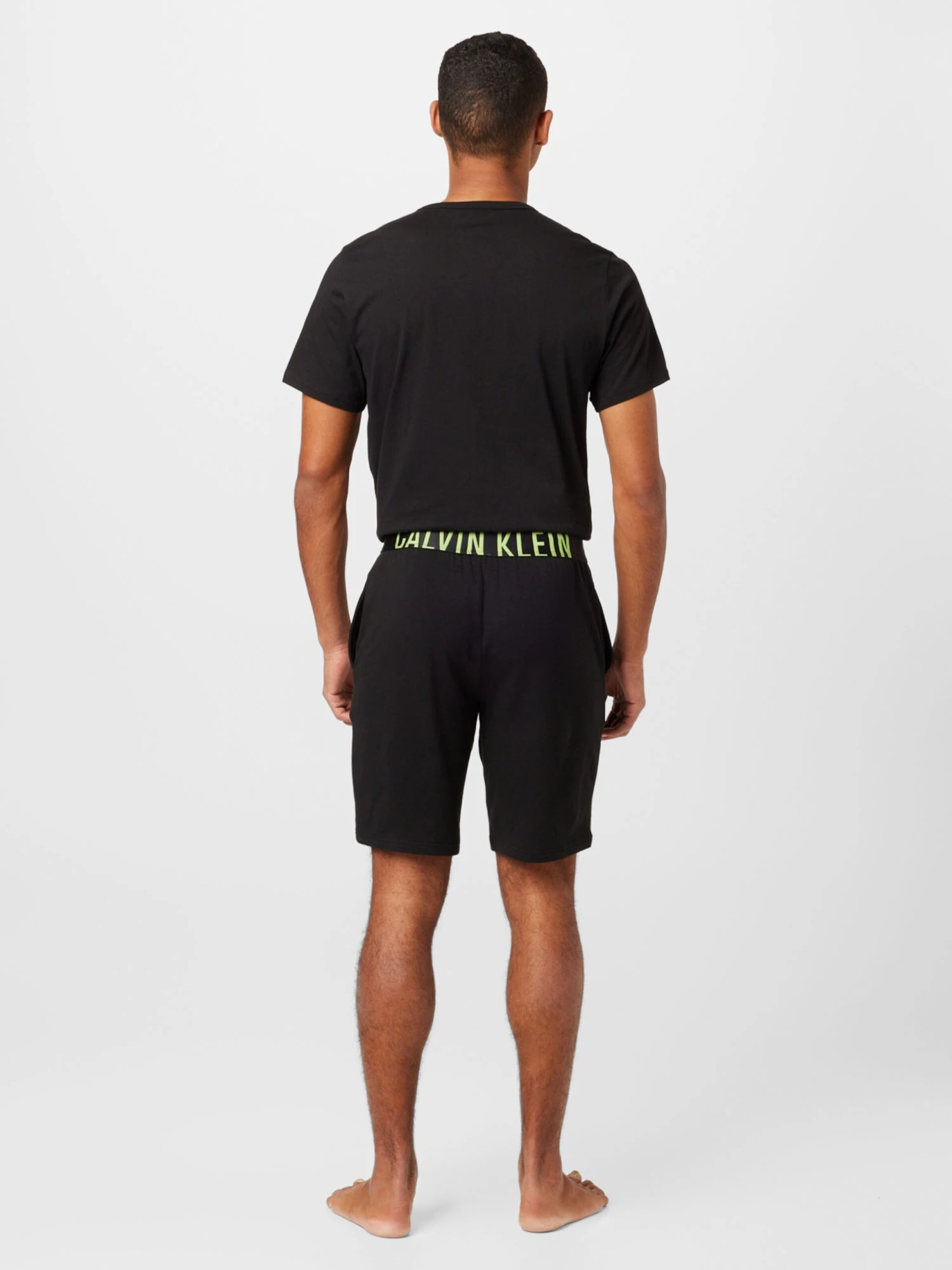 CALVIN KLEIN UNDERWEAR Nattøj Regular Pyjamasbukser Mænd Sort - Billede 4